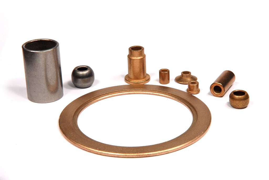 Self-lubricating bearings, thrust washers and bushings for mechanical articulation or electric motors